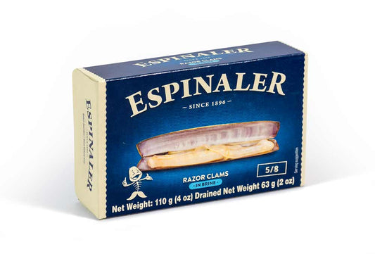 Espinaler - Razor Clams 5/8 Pieces Classic Line - 120 g