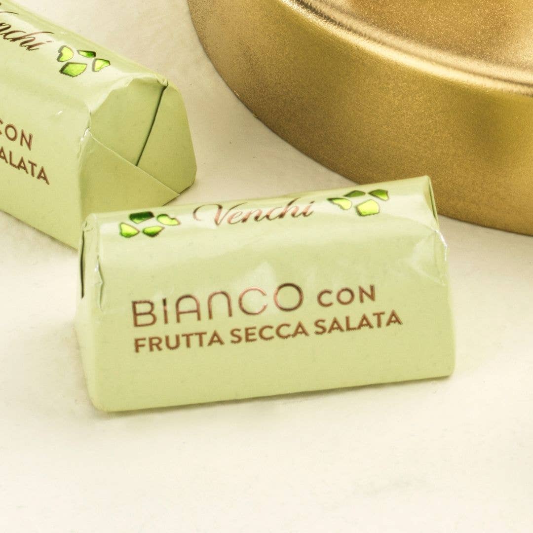 Venchi - Salted Mixed Nuts & White Chocolate Ingots