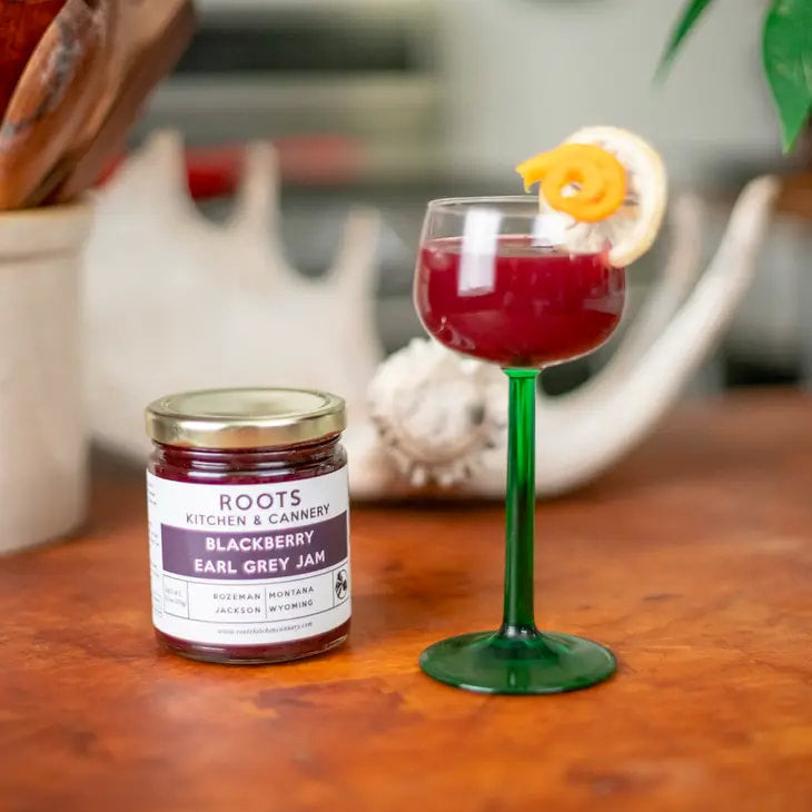 Roots Kitchen & Cannery - Blackberry Earl Grey Jam