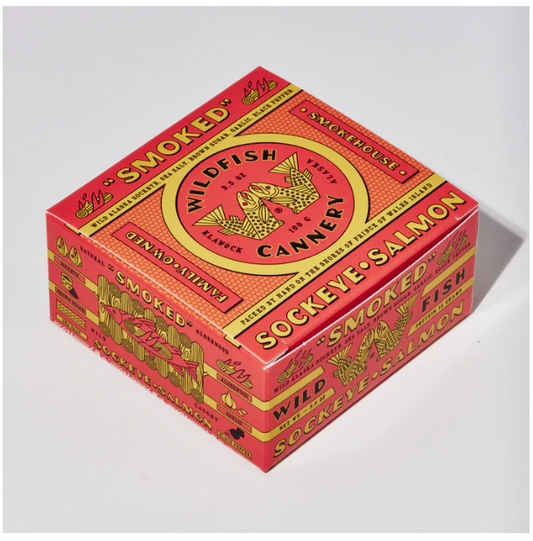 Wildfish Cannery - Smoked Sockeye Salmon - 3.5 oz.