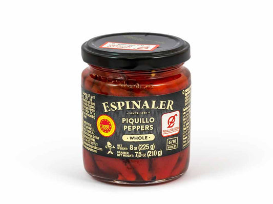 Espinaler - Lodosa Whole Piquillo Peppers - 6/10 pieces