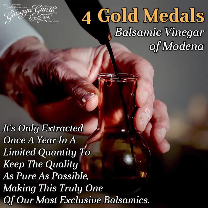 Giuseppe Giusti - 4 Gold Medals - Aged Balsamic Vinegar Of Modena - 15 Yr - 250 mL