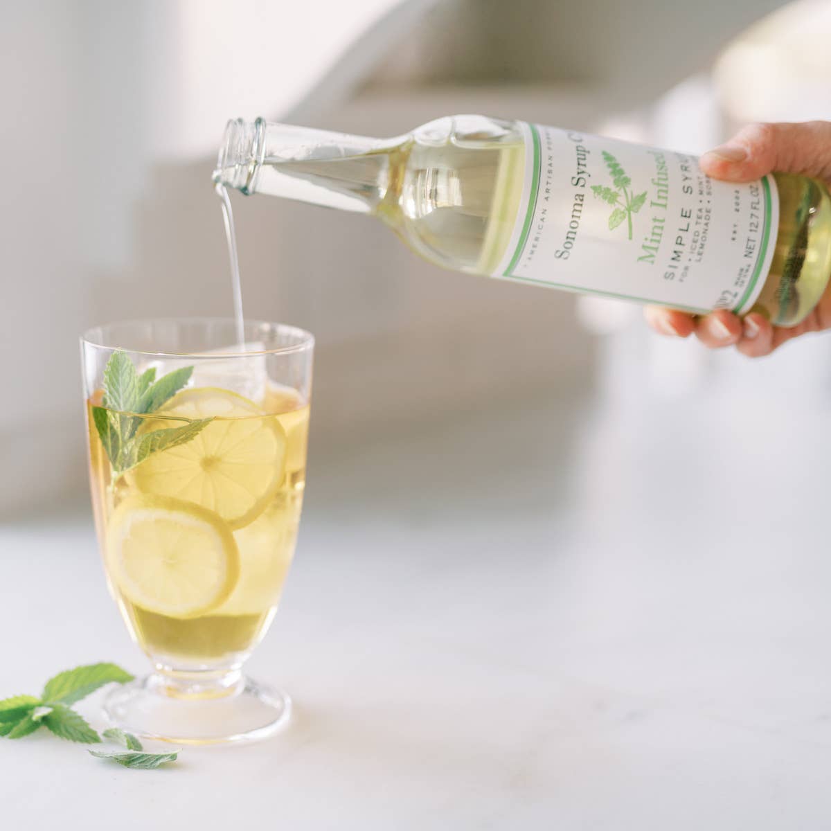 Sonoma Syrup Co. - Mint Infused Simple Syrup - 12.7 oz.