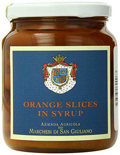 Marchesi di San Giuliano - Organic Sicilian Orange Slices in Syrup - 460 g