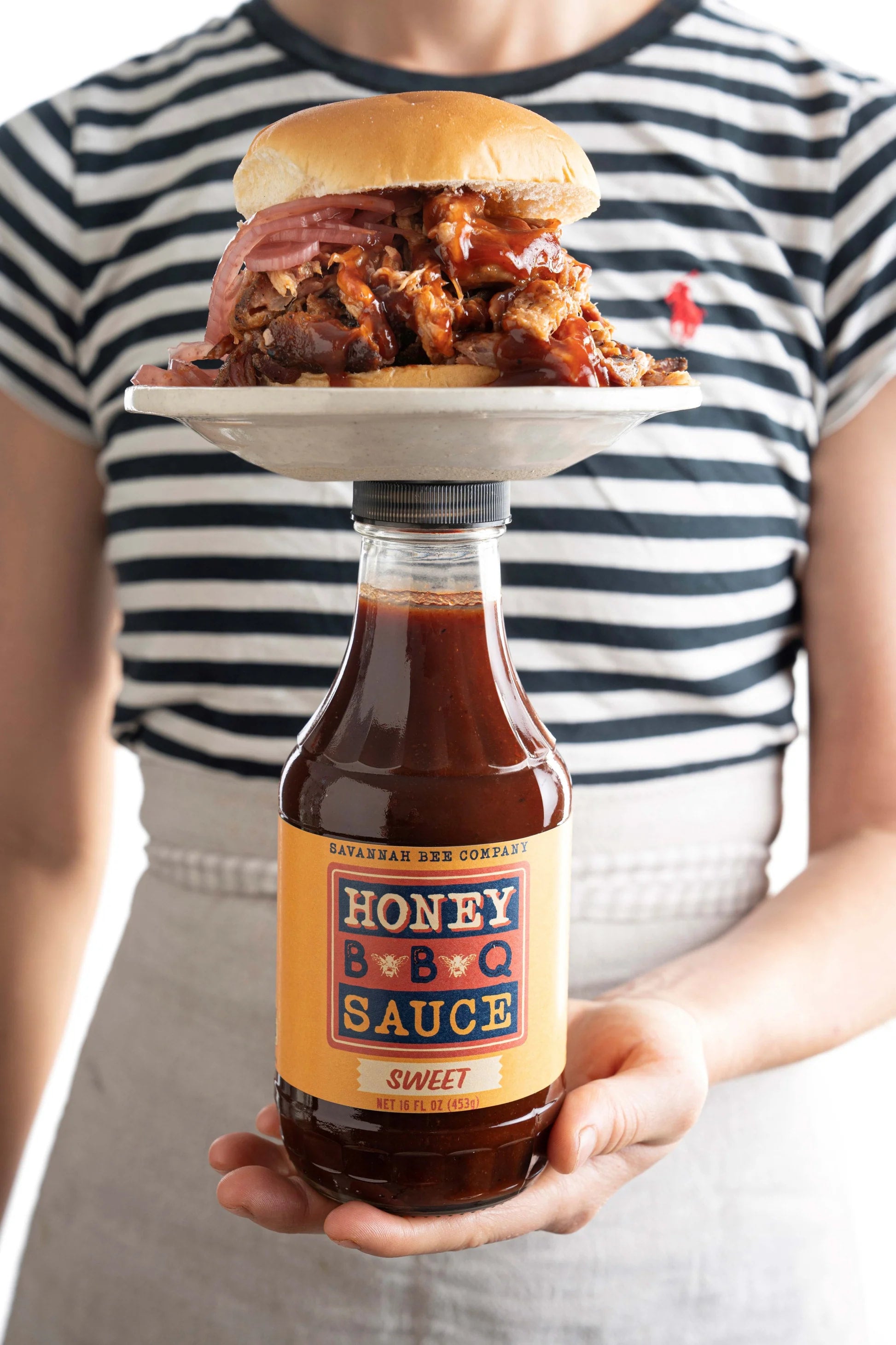 Savannah Bee Company - Honey BBQ Sauce - Sweet - 16 oz.