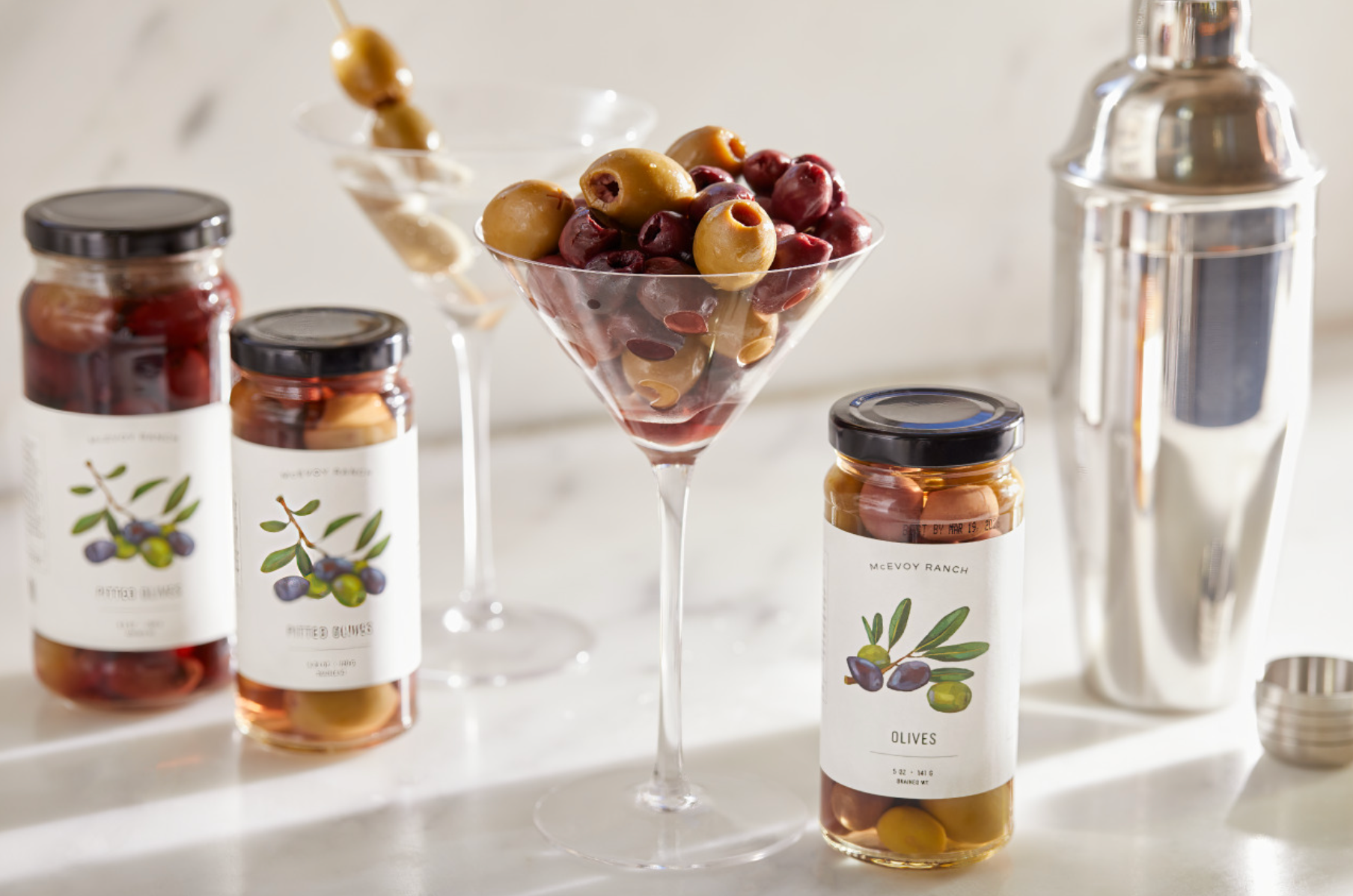 McEvoy Ranch - Unpitted Table Olives - 8.5 oz.