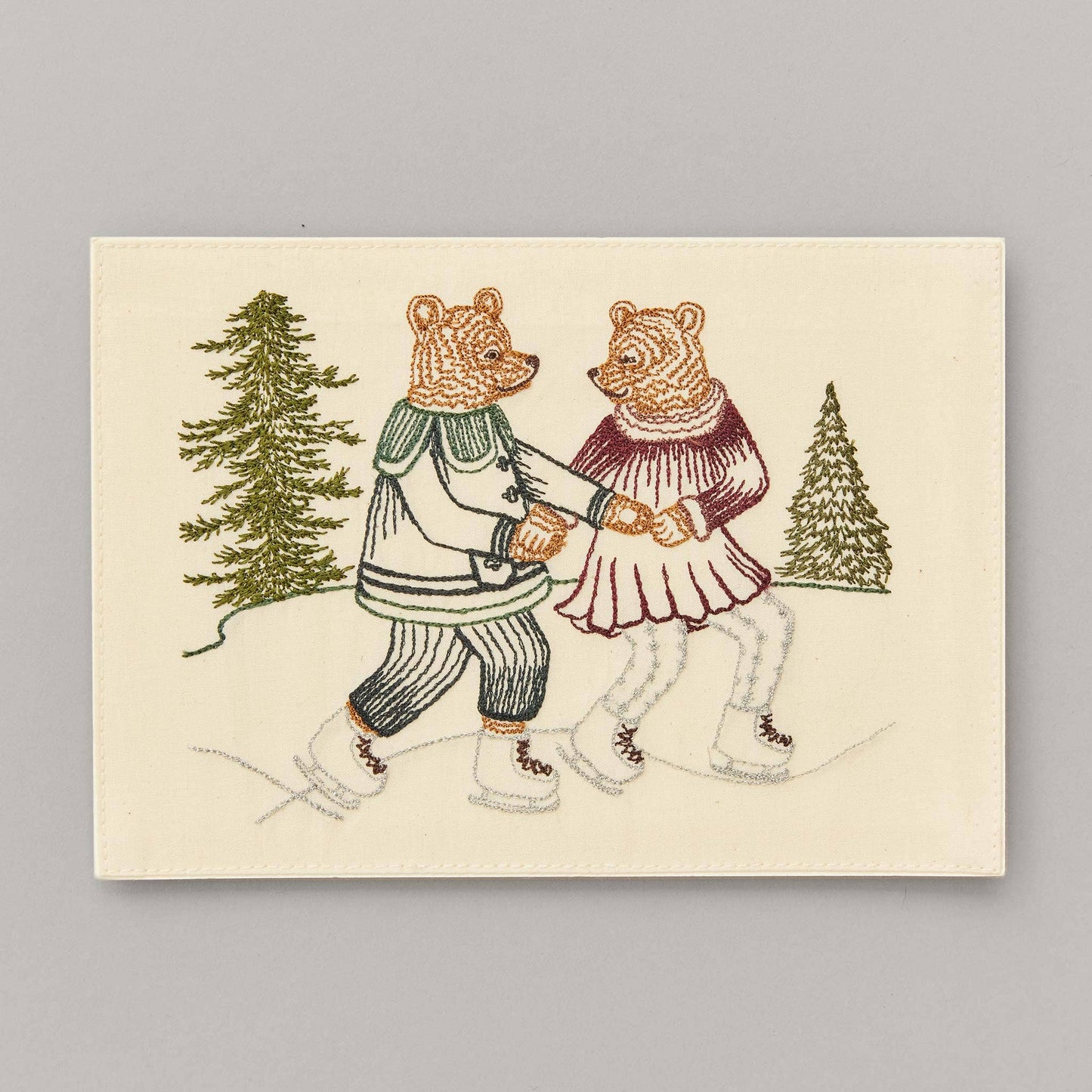 Coral & Tusk - Ice Skaters Card