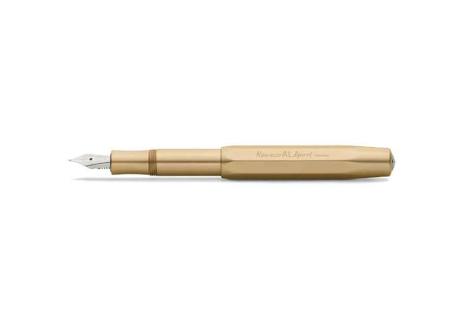 Kaweco - AL Sport - Fountain Pen - Gold - Medium