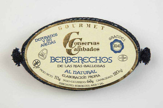 Conservas De Cambados - Cockles In Brine 30/40 - 111 g