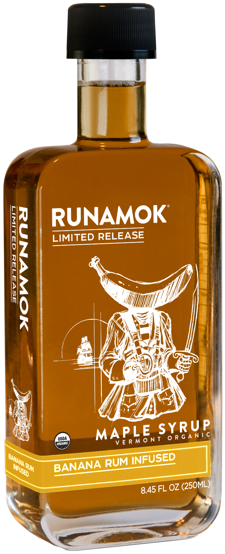 Runamok - Banana Rum Infused Organic Maple Syrup
