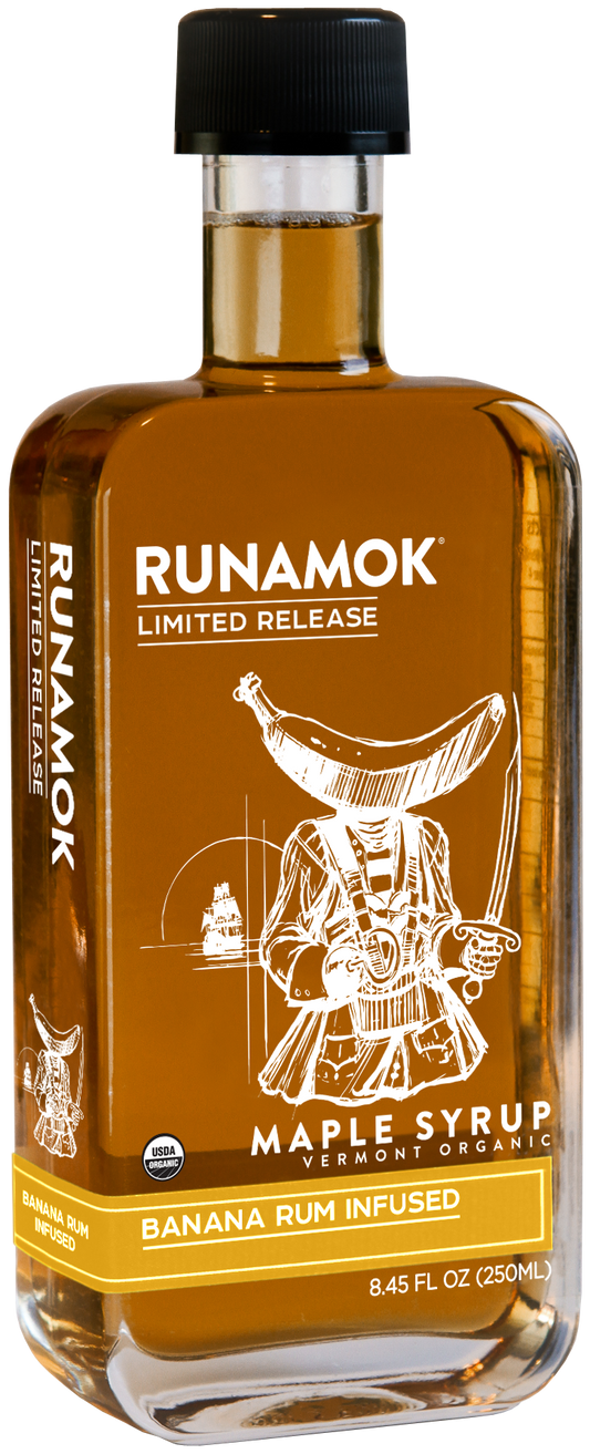 Runamok - Banana Rum Infused Organic Maple Syrup