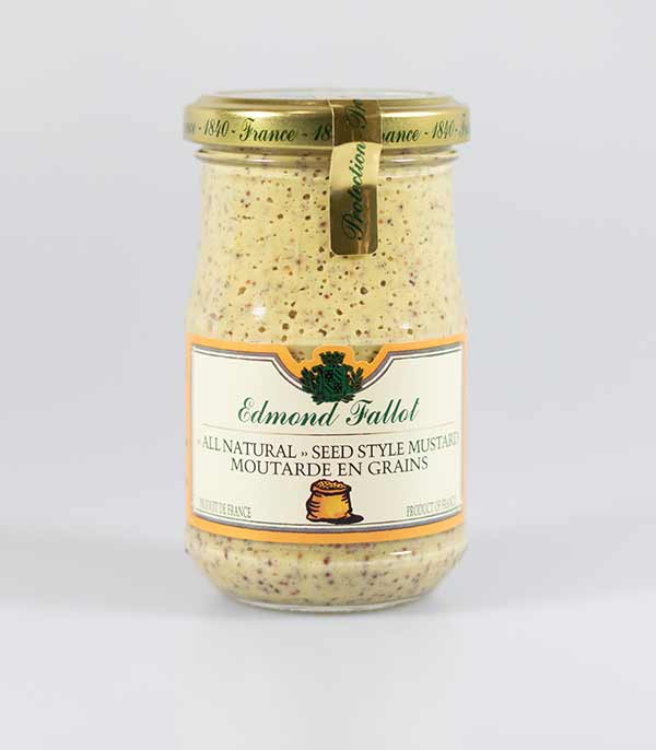 Edmond Fallot - All Natural Seed Style Dijon Mustard - 7.2 oz.