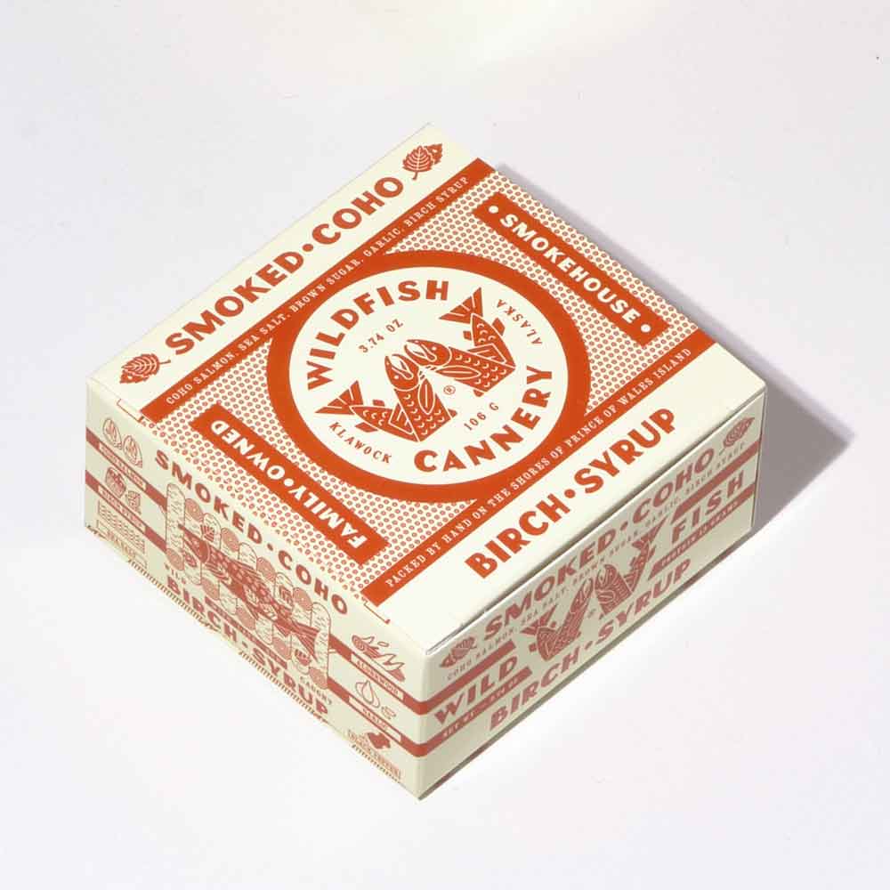Wildfish Cannery - Smoked Coho Salmon In Birch Syrup - 3.74 oz.
