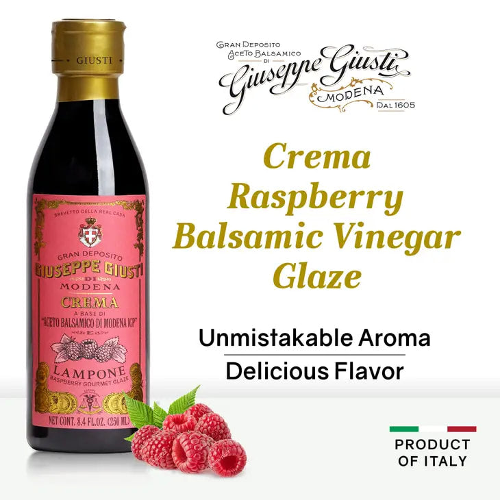 Giuseppe Giusti - Crema Raspberry Balsamic Glaze Of Modena - IGP