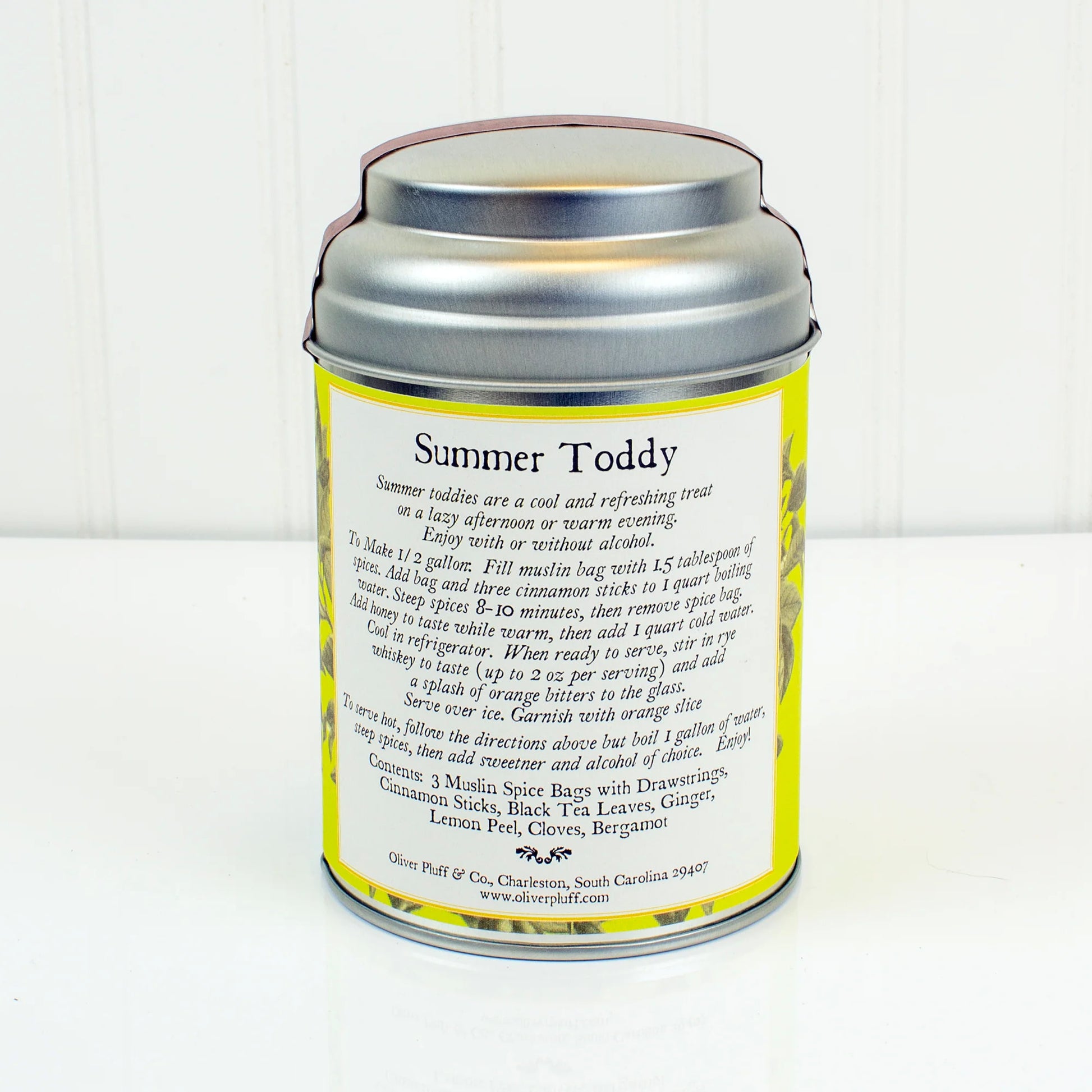 Oliver Pluff & Company - Spiced Bergamot Summer Toddy Kit