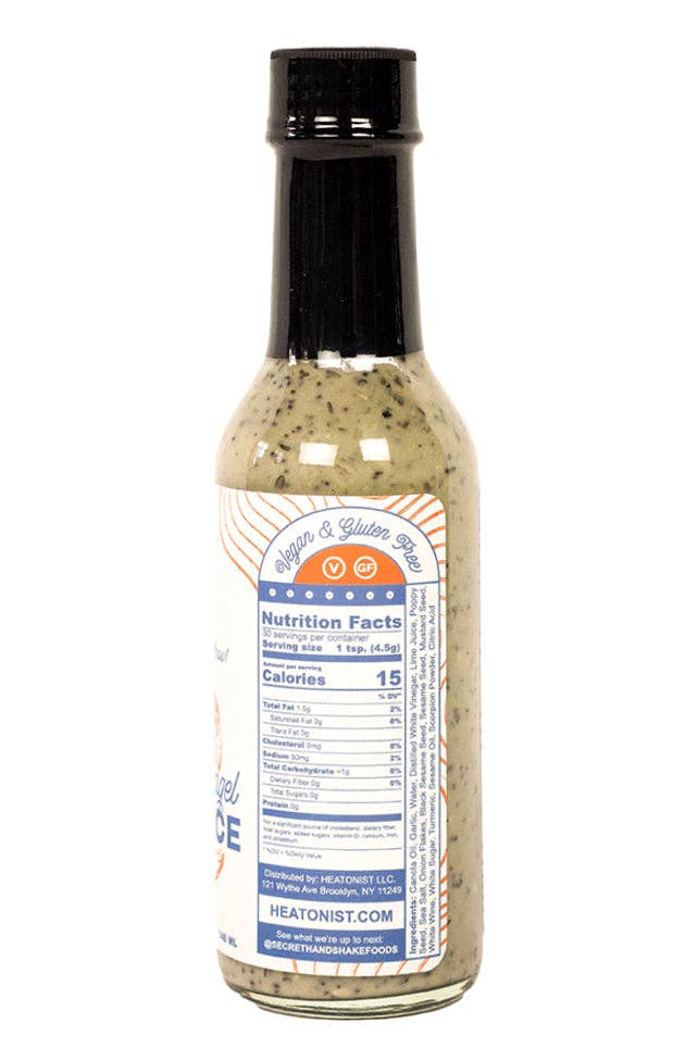 Secret Handshake Food Co. - Everything Bagel Hot Sauce - 5 oz.