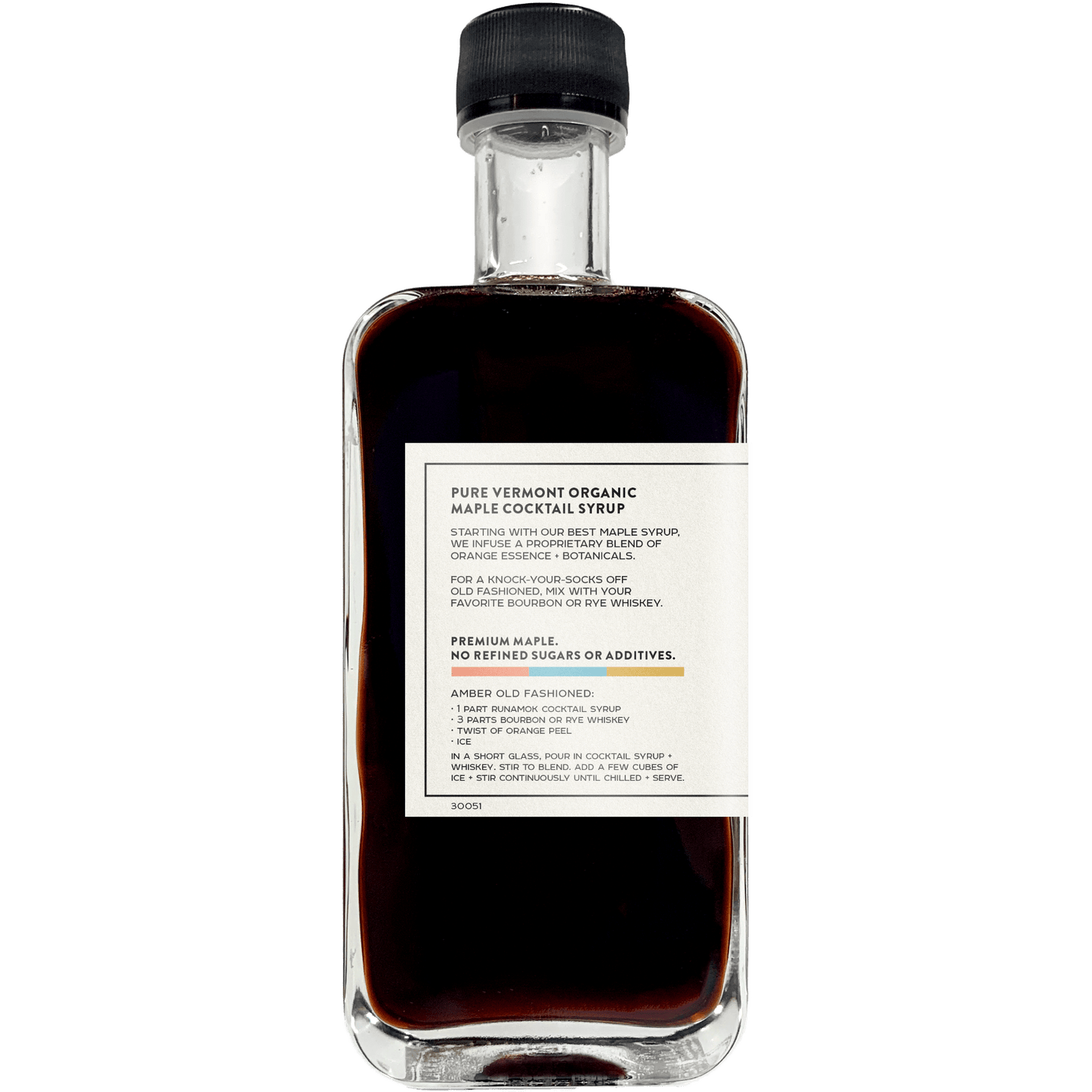Runamok - Maple Old Fashioned Cocktail Mixer - 250 mL