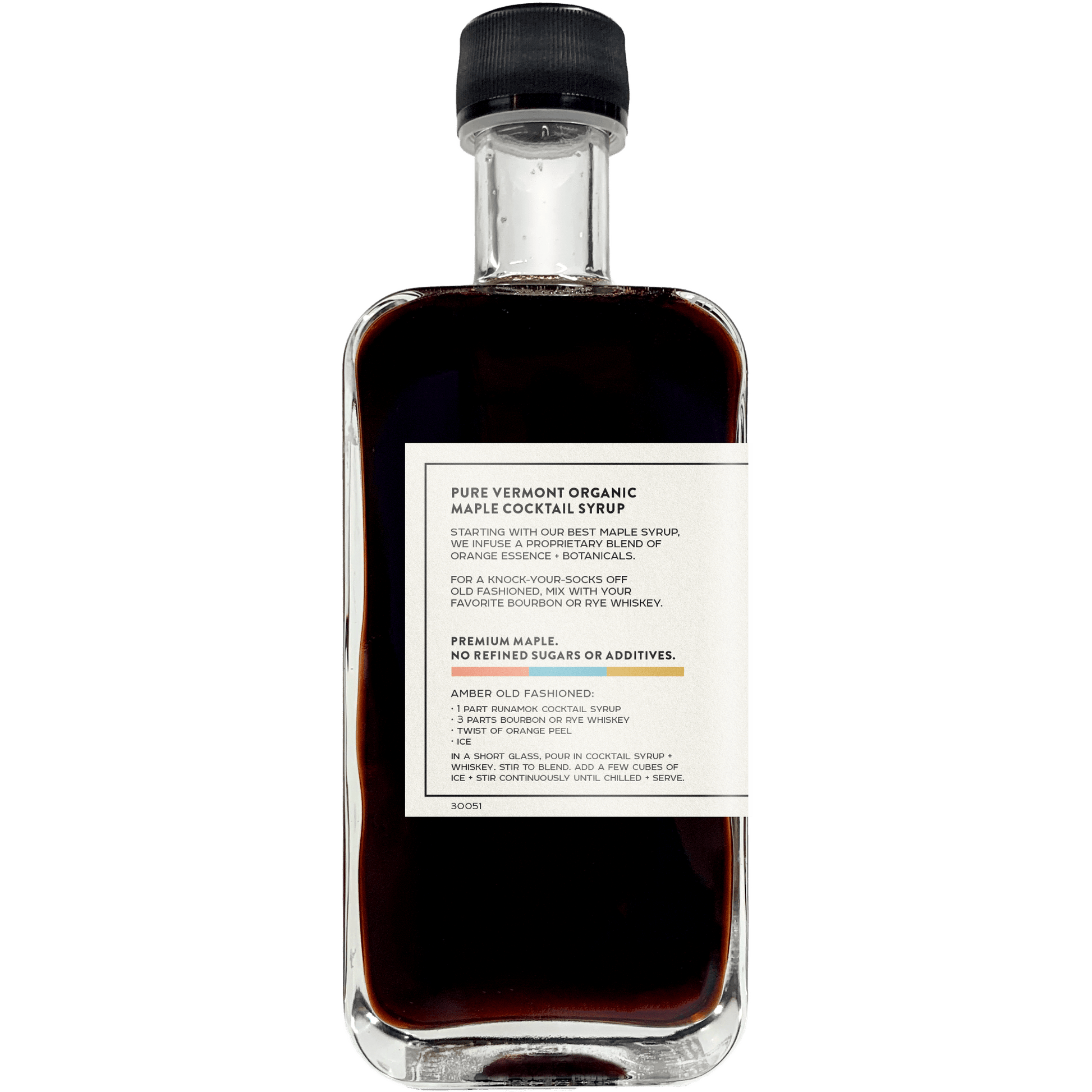 Runamok - Maple Old Fashioned Cocktail Mixer - 250 mL