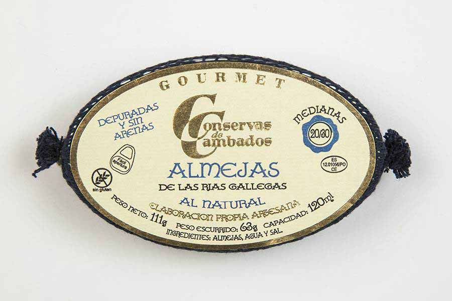 Conservas De Cambados - Clams 20/30 - 111 g
