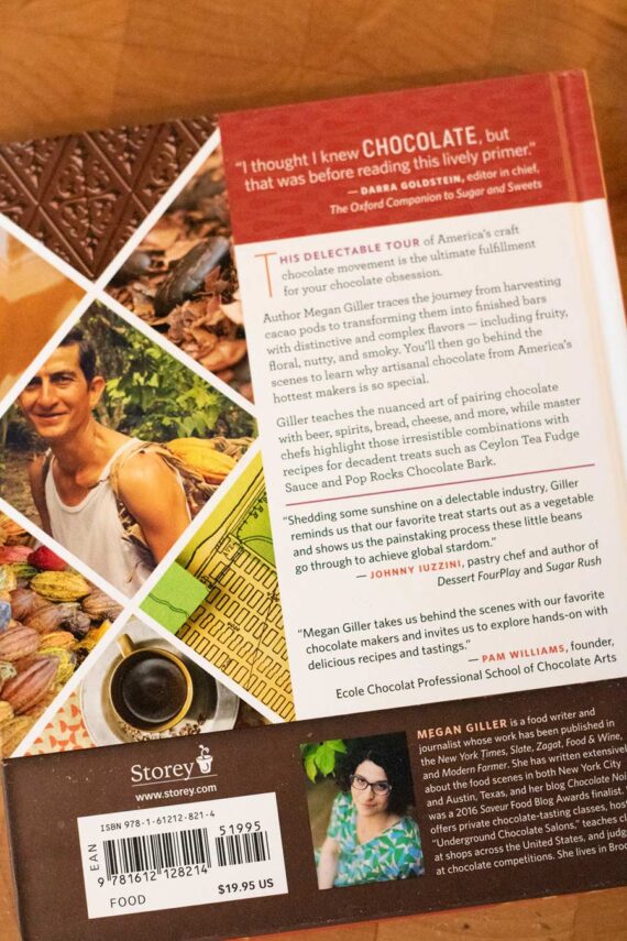 Bean To Bar Chocolate Book - America's Craft Chocolate Revolution - Megan Giller