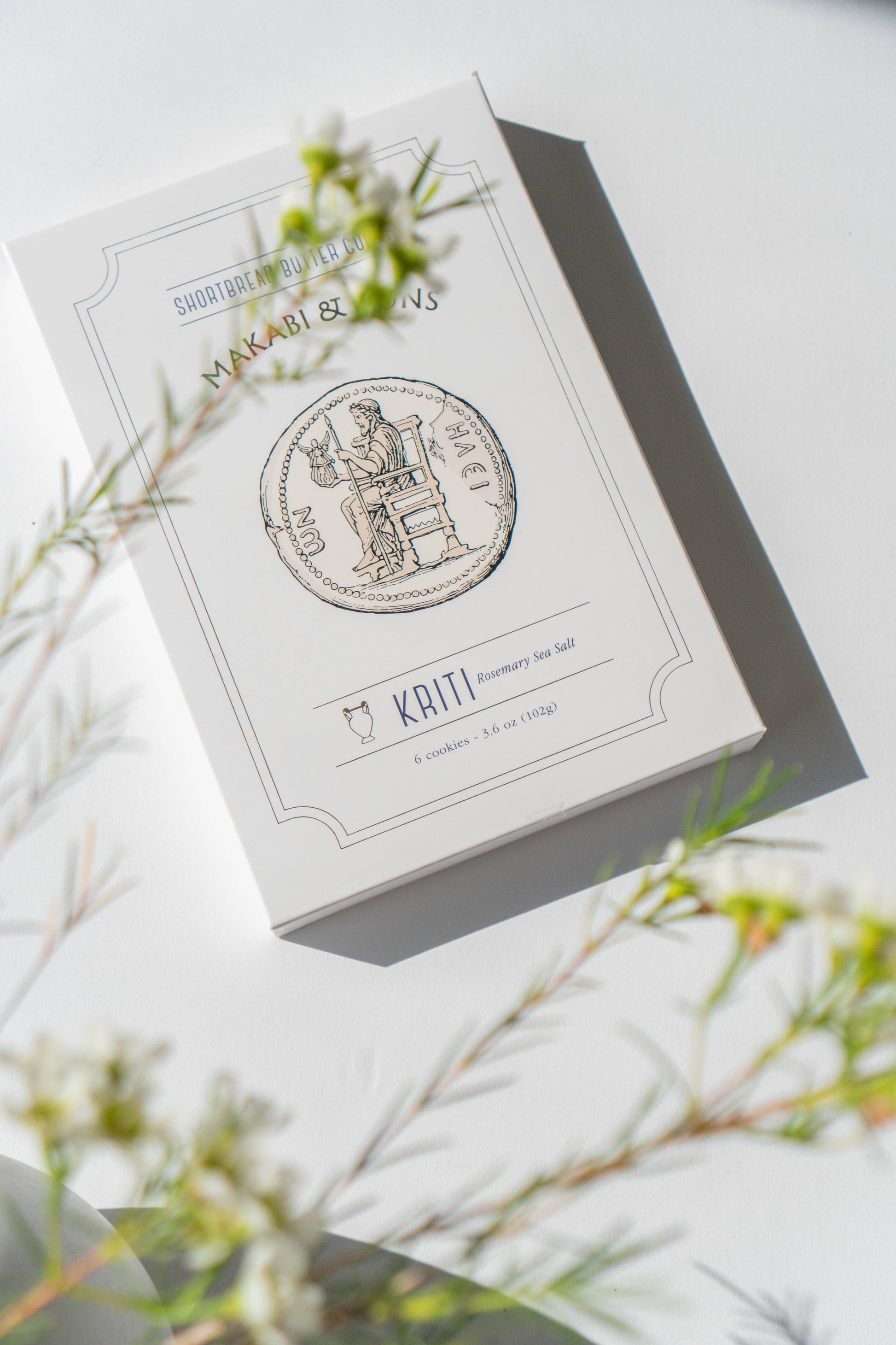 Makabi & Sons - Rosemary Sea Salt Cookies - Kriti