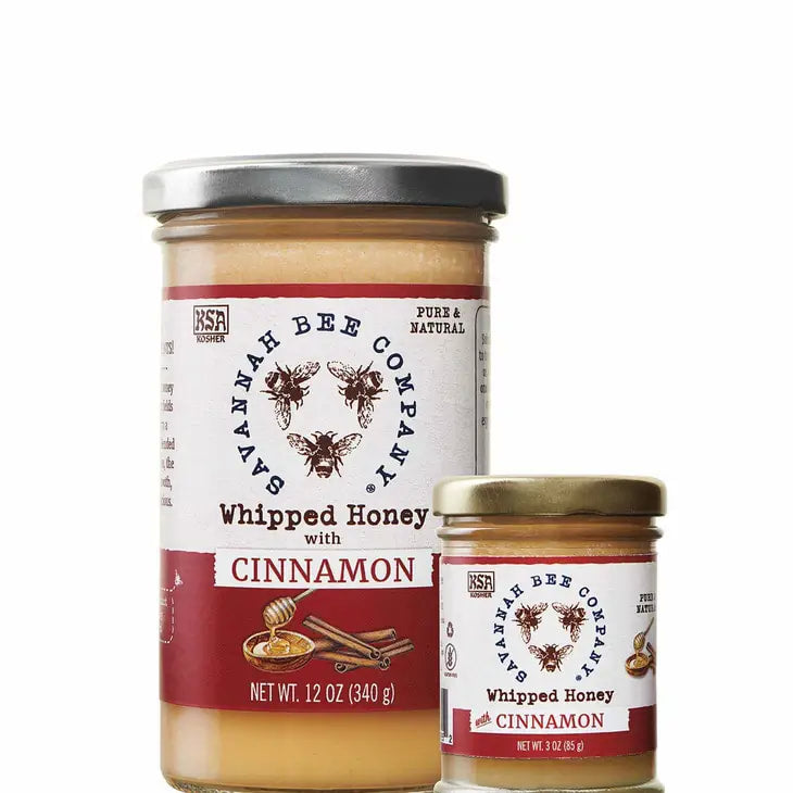 Savannah Bee Company - Whipped W/Cinnamon - 12 oz.