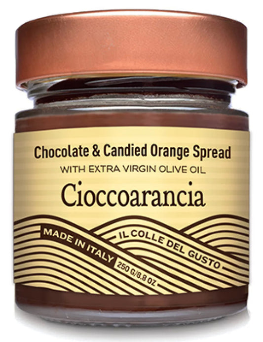 Il Colle Del Gusto - Cioccoarancia - Hazelnut Chocolate Orange Spread w/ Extra Virgin Olive Oil