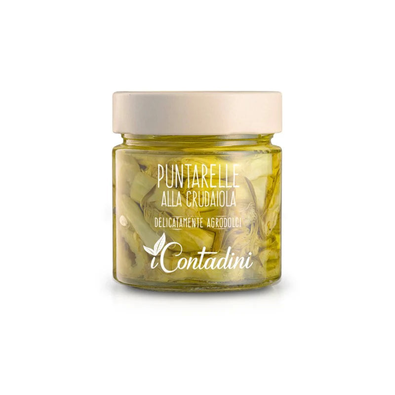 I Contadini - Puntarelle Chicory Shoots (Raw In Jar)