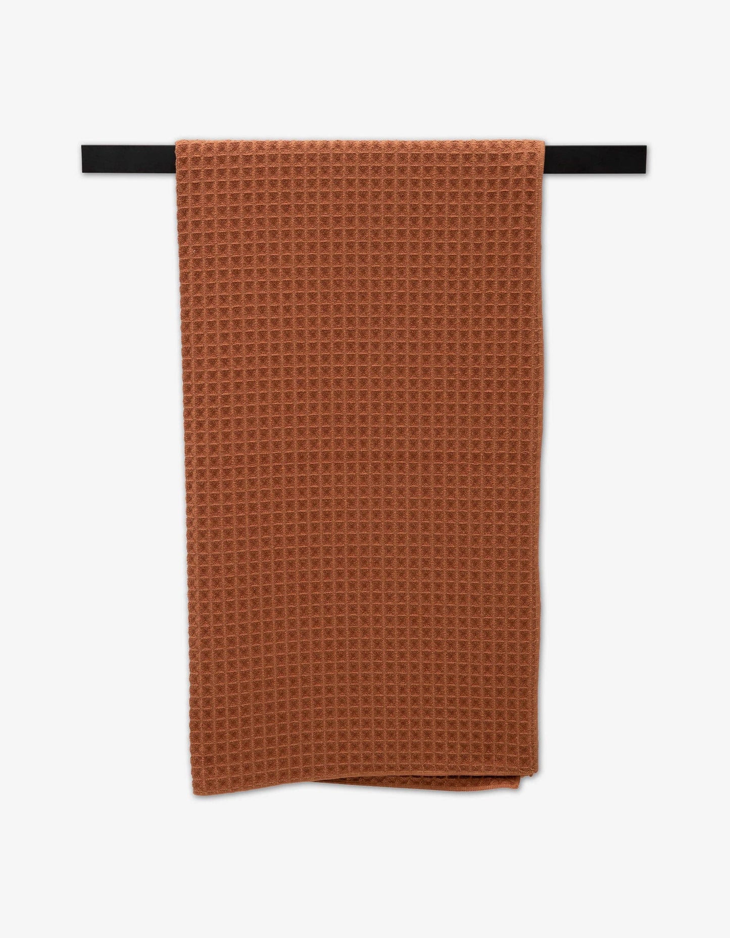 Geometry - Clay - Waffle Bath Towel