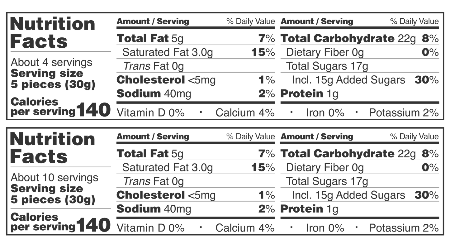 Lakrids by Bülow -  C - Sour Strawberry - 4.41 oz.