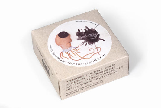 José Gourmet - Cuttlefish In Ink w/ Shrimp Pâté - 75 g