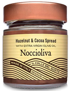 Il Colle Del Gusto - Noccioliva - Smooth Hazelnut Chocolate Spread w/ Extra Virgin Olive Oil