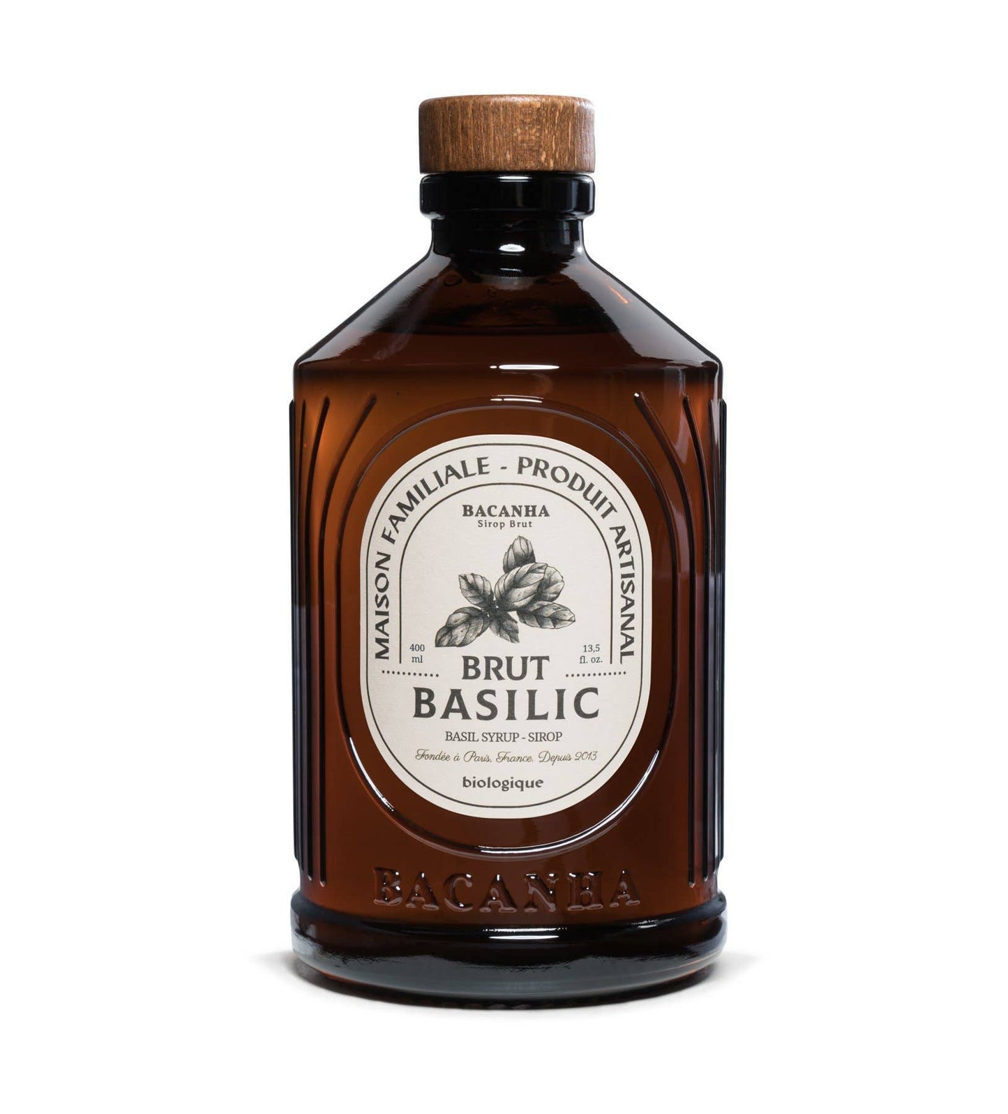 Bacanha - Basil Syrup - 13.5 oz.