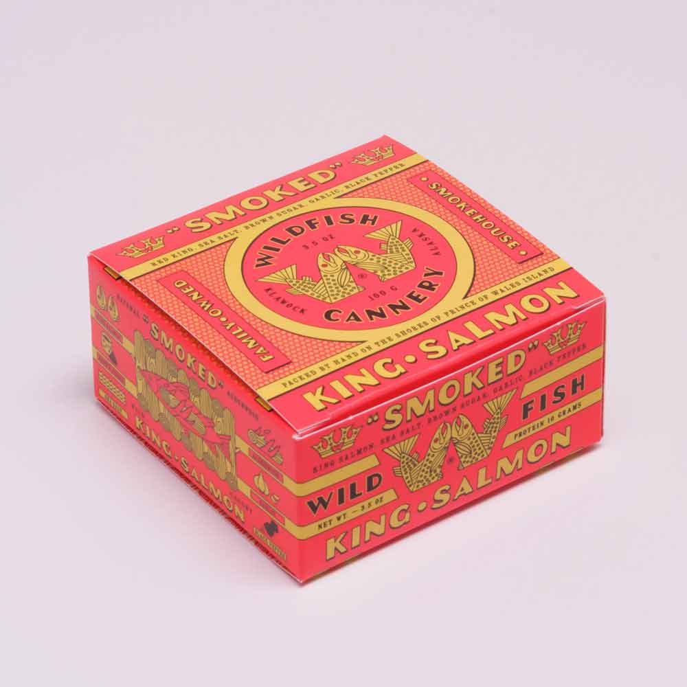 Wildfish Cannery - Smoked King Salmon - 3.5 oz.