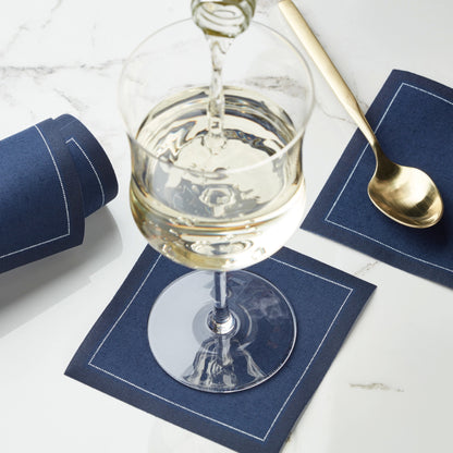 MY DRAP - Petrol Blue Cocktail Napkin - 50 Unit Roll