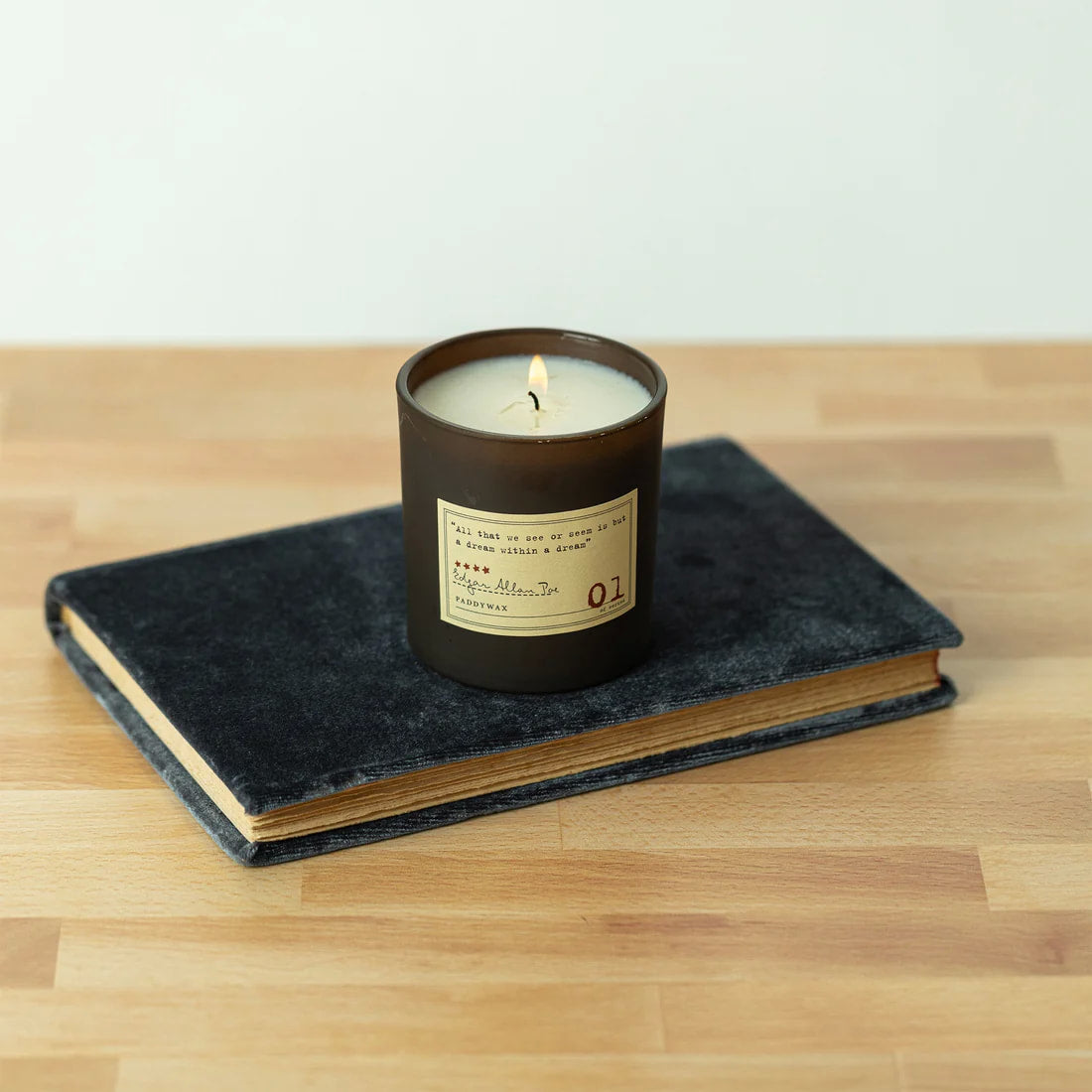 Paddywax - Library 6 oz. Candle - Edgar Allan Poe