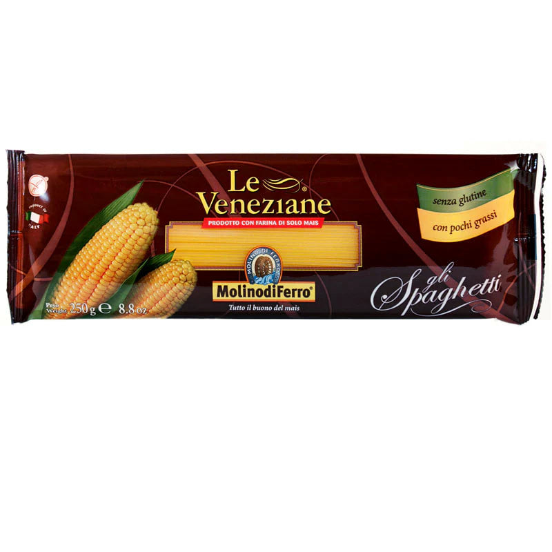 Le Veneziane - Spaghetti - Gluten-Free Corn Pasta - 250 g