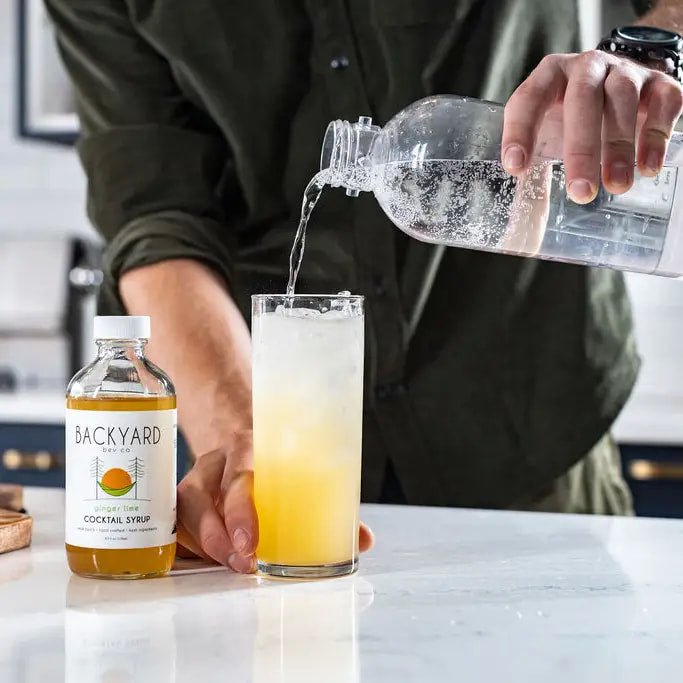 Backyard Bev Co. - Ginger Lime Cocktail Syrup