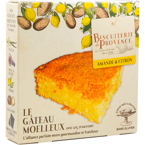 Biscuiterie De Provence - Almond & Lemon Cake - 240 g