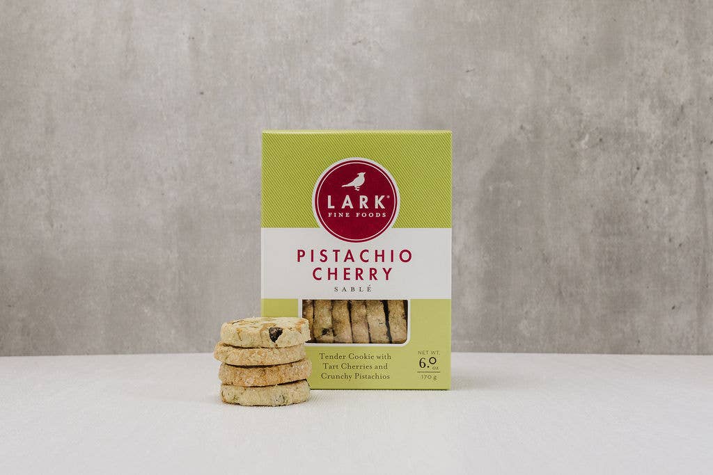 Lark Fine Foods - Pistachio Cherry Sable - 6 oz.
