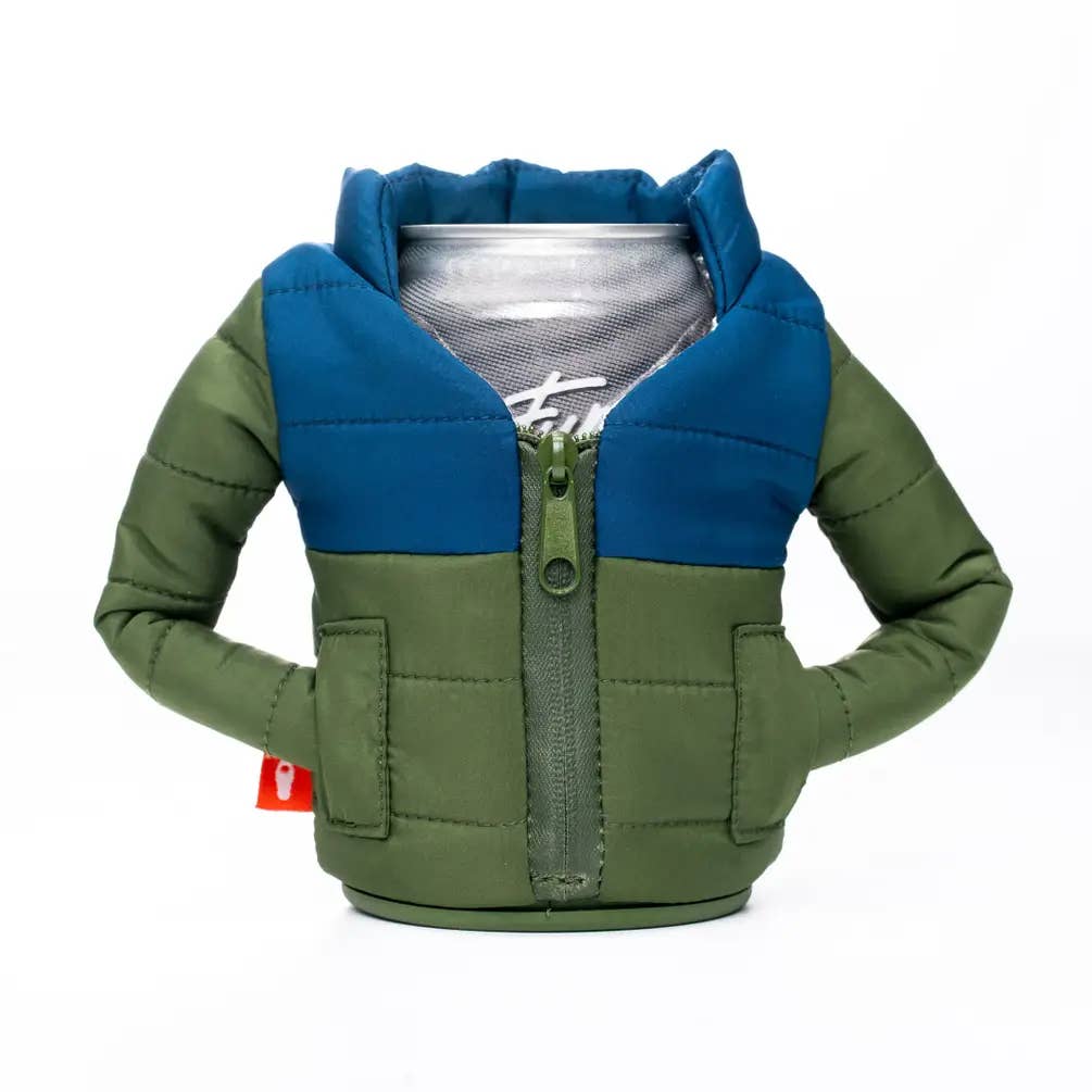 Puffin Drinkwear - The Puffy - Olive Green & Sailor Blue