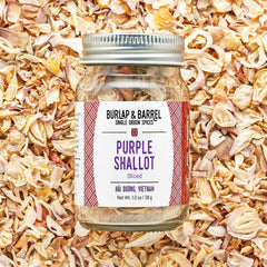 Burlap & Barrel - Purple Shallot Slices