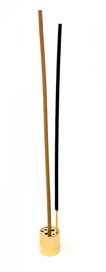 Brass Incense Holder - 9 Holes Of 3 Various Diameters