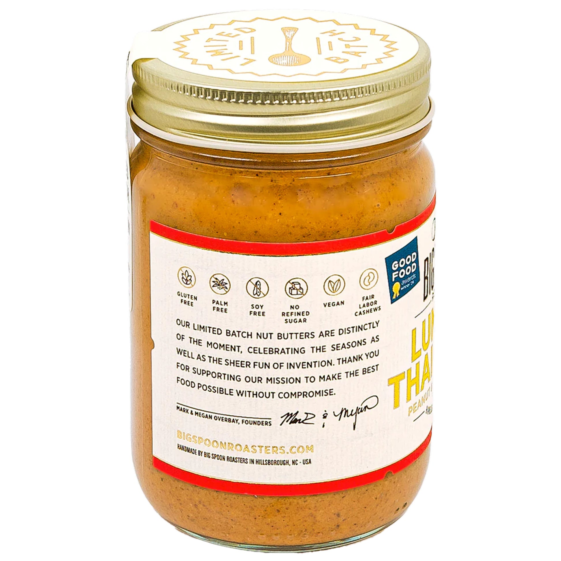 Big Spoon Roasters - Lum Lum Thai Curry Peanut & Cashew Butter