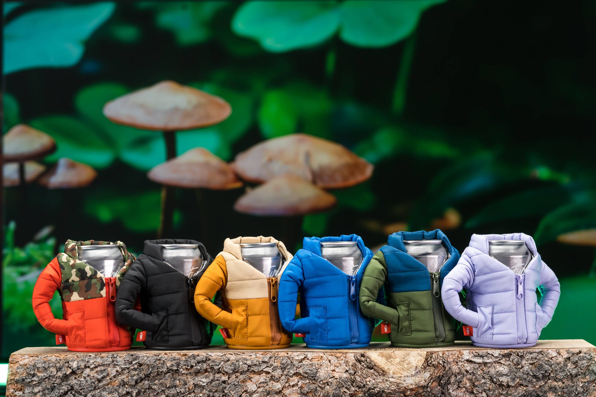 Puffin Drinkwear - The Puffy - Olive Green & Sailor Blue