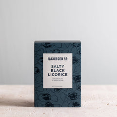 Jacobsen Salt Co. - Salty Black Licorice - Pure Sea Salt Licorice Candy