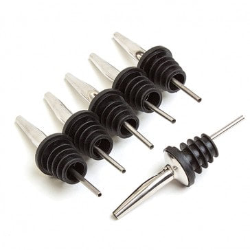 Cocktail Kingdom - Speed Pourers - Stainless Steel - 6 Pack