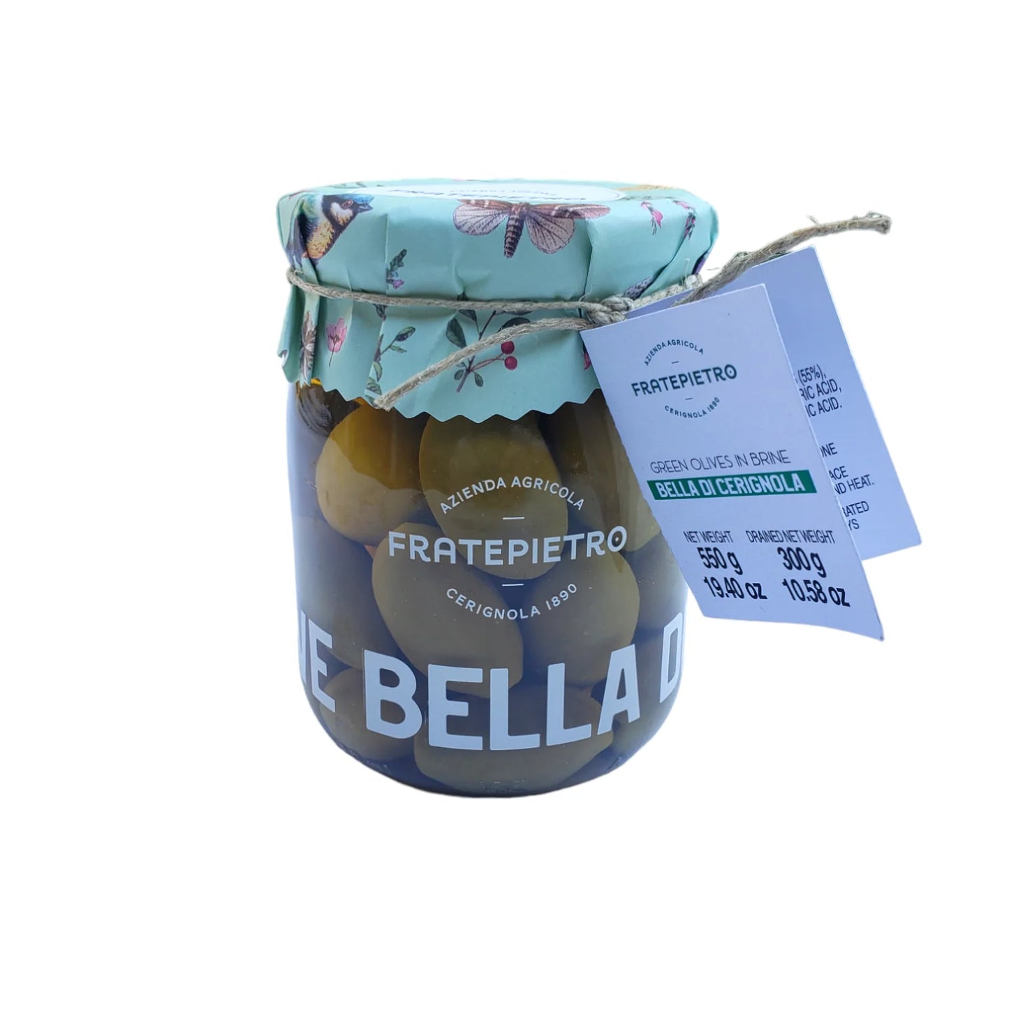 Fratepietro - Bella Cerignola Green Olives - 11.64 oz.