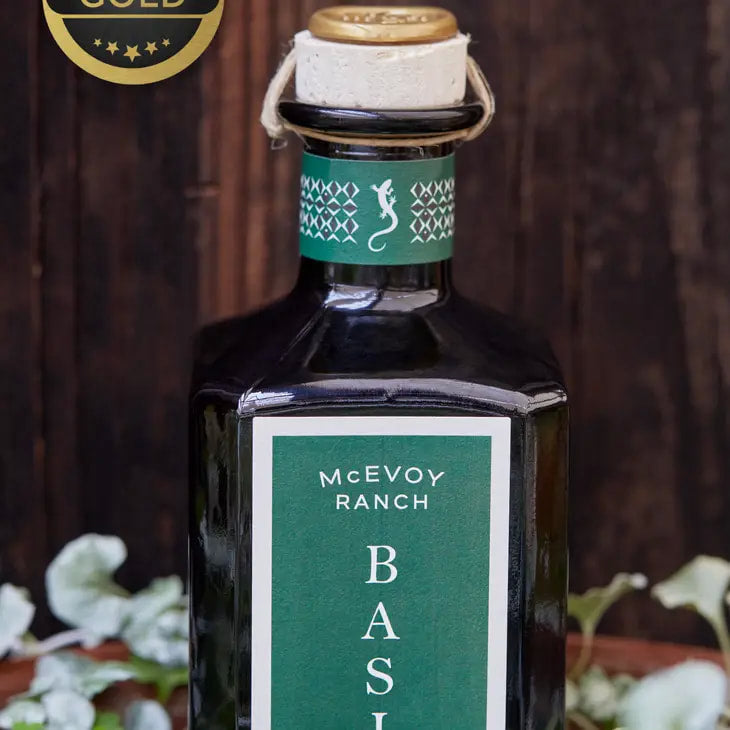 McEvoy Ranch - Basil Olive Oil - 375 mL