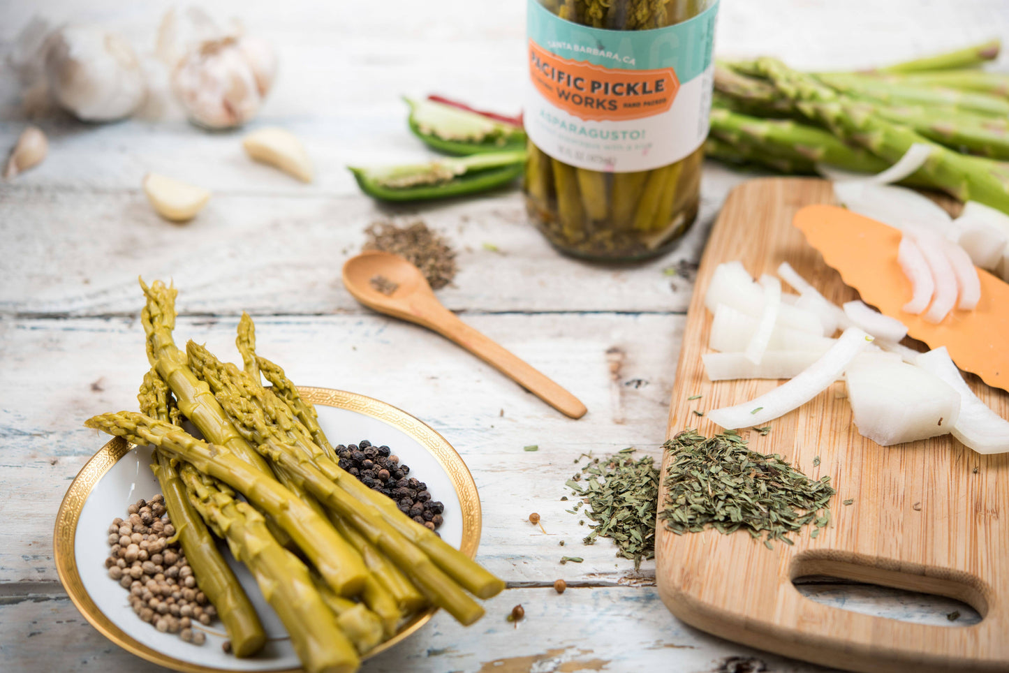 Pacific Pickle Works - Asparagusto - Pickled Asparagus Spears - 16 oz.